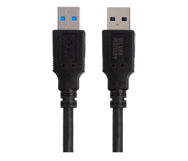 SILVER MONKEY Kabel USB-A - USB-A 3.0 1,5m USBAA-15-SM - 672490 - zdjęcie